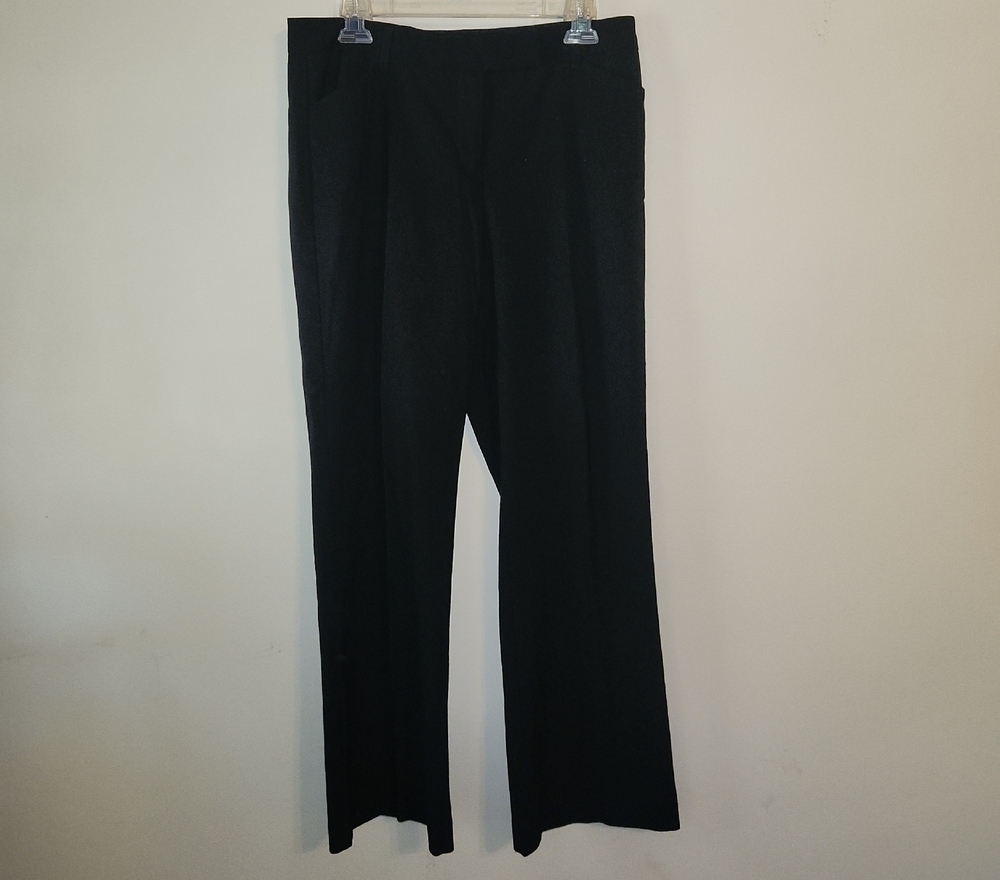 Bass Black Stretch Fabric Size 8 Pants